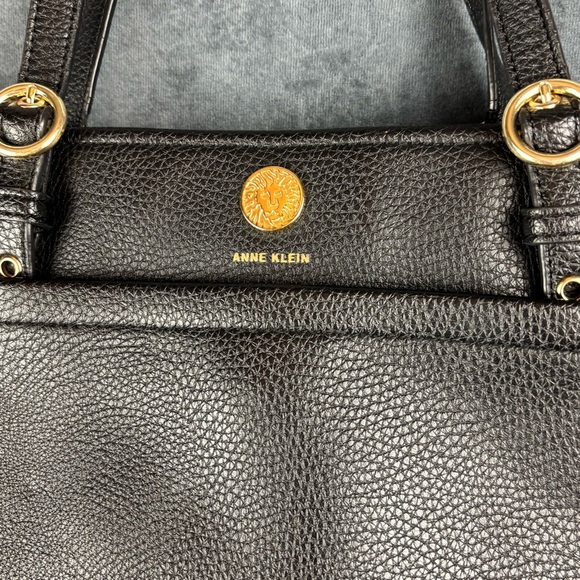 Anne Klein Black Tote Bag with Structured Design - Picture 2 of 15